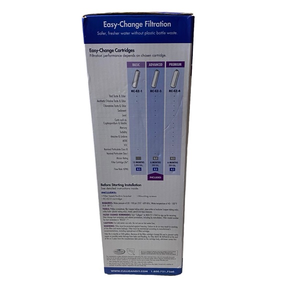 Culligan IC-EZ-3  Icemaker and Refrigerator Filter Advance 500 gal Capacity - Picture 3 of 10